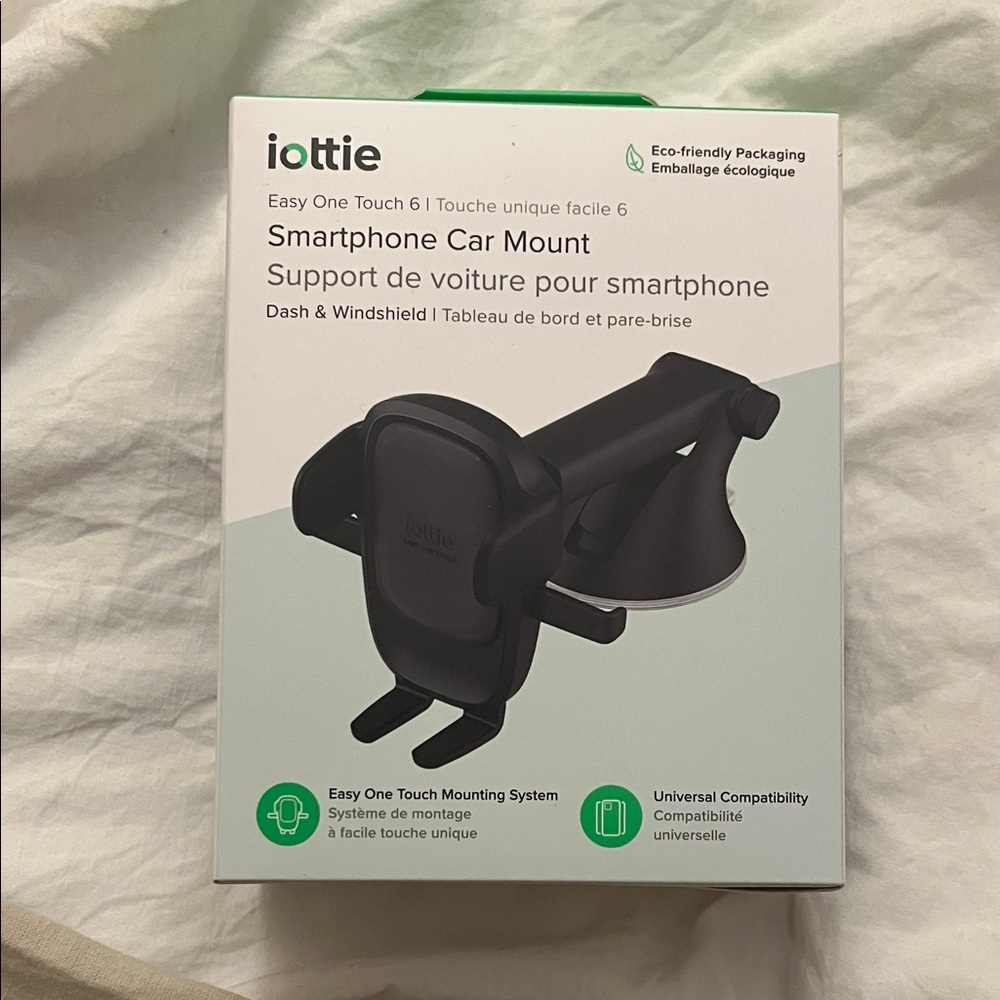 Black Smartphone Car Mount